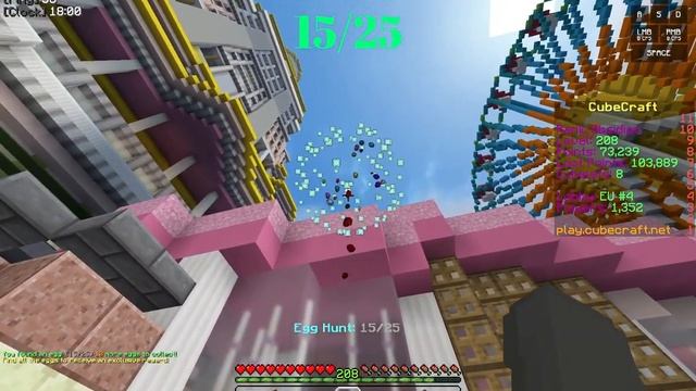 Lobby Easter Egg hunt 2022 - All 25/25 locations! ? CubeCraft Spring Event смотреть онлайн