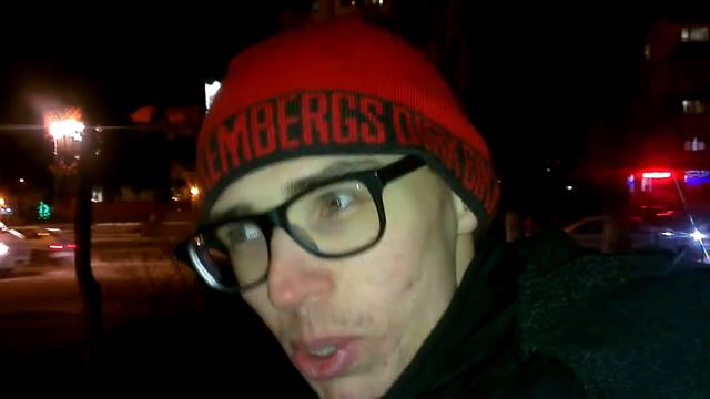 Новый год 2018 в Энгельсе. 1 января. Взорвал Корсар 6. Проехал на велосипеде зимой. смотреть онлайн