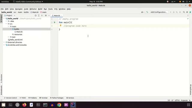 kotlin hello world :- Kotlin fundamentals - part 2 смотреть онлайн