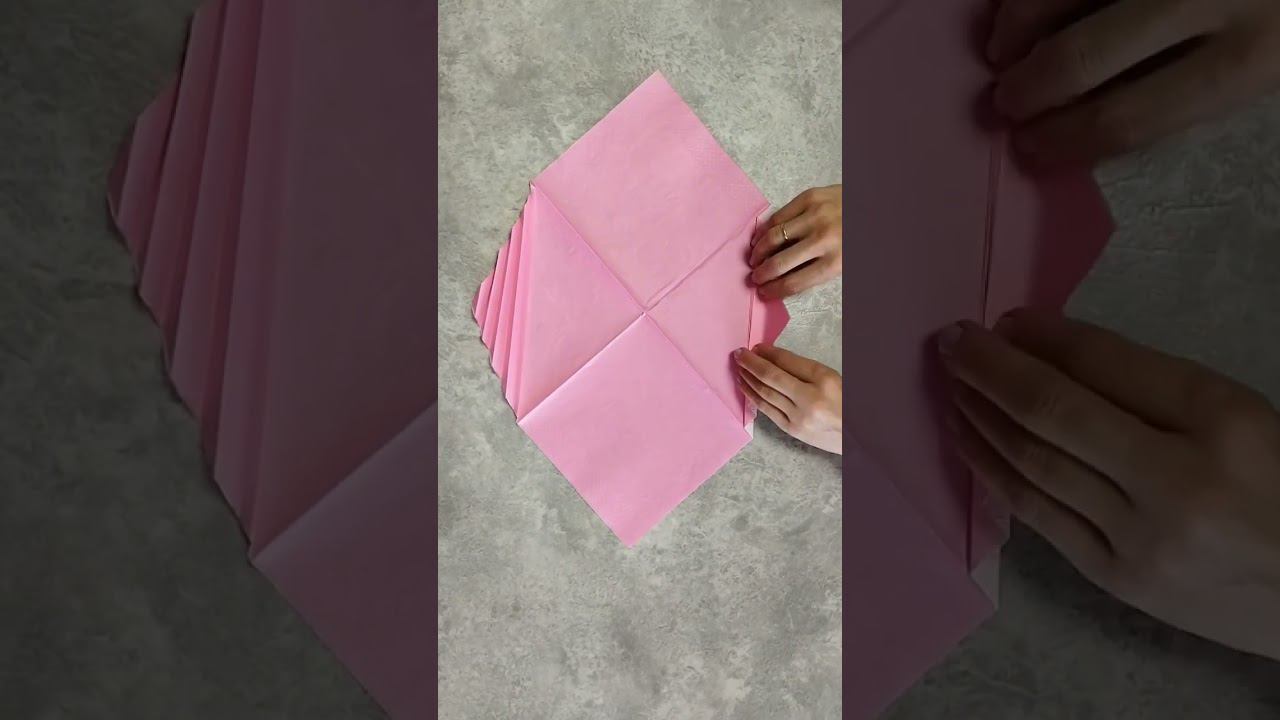 Как красиво сложить салфетки смотреть онлайн