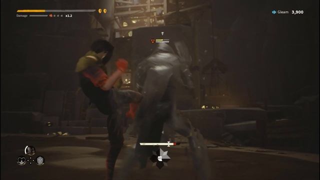 Absolver Downfall - First Boss Fight Solo Gameplay смотреть онлайн