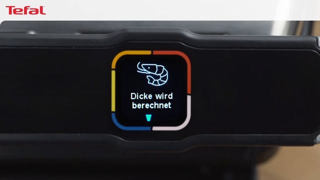 Anwendung Des Meeresfrüchte Programms Beim OptiGrill Elite Von Tefal
