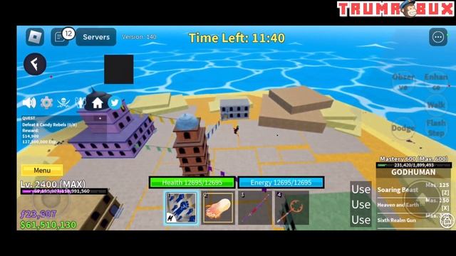 [ROBLOX] HACK BLOX FRUIT UPDATE 17.3 TRÊN ĐIỆN THOẠI MỚI NHẤT AUTO FARM, AUTO RAID, AUTO BONE смотреть онлайн