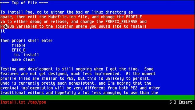 Poe, like IBM Personal Editor II (PE2) смотреть онлайн