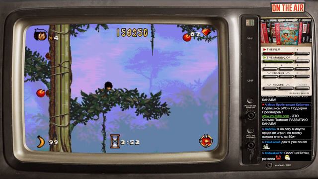 The Jungle Book  ( SEGA ) 1994 ➤  Прохождение  16 -Bit (Сега)