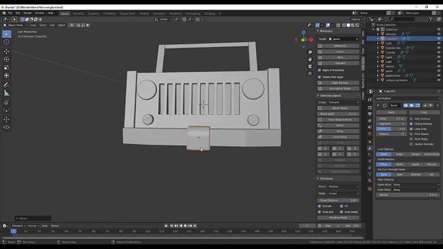 10. Blender Modeling. Jeep Wrangler (Part4) смотреть онлайн