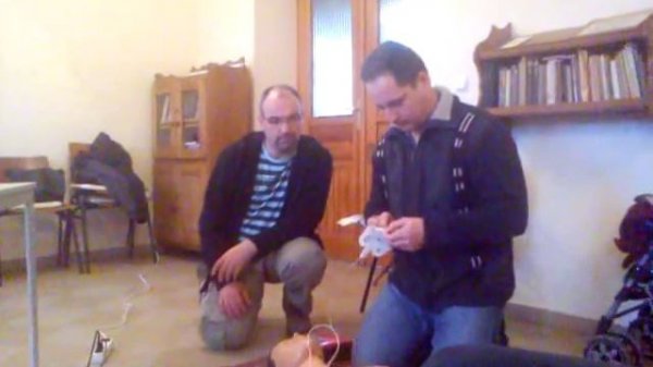 Elsősegély bemutató