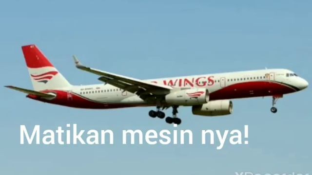 red Wings airlines flight 9268 CVR (Indonesian subtitle) смотреть онлайн