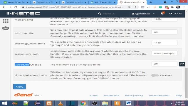How to upload a large file on WordPress using cPanel in 2021 смотреть онлайн