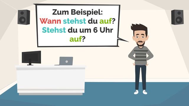 A1.1 Grammatik - trennbare Verben | Like Germans | Deutsch lernen mit Dialogen смотреть онлайн