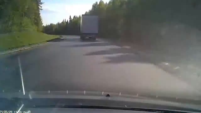 Дорога Северодвинск-Архангельск-Вологда 29.05.2014 (ускорено 15x)