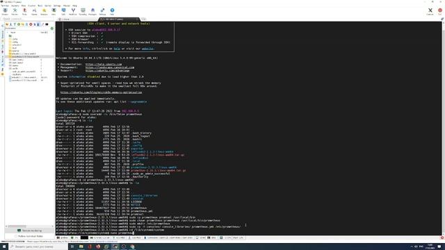 Ставим на Ubuntu 20.04 Grafana-server, Prometheus, node_exporter и собираем метрики. смотреть онлайн