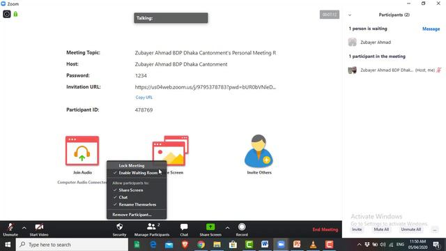 Zoom Meeting for Host смотреть онлайн
