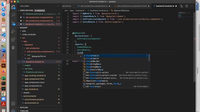 Angular – Firebase – Ionic - CRUD con Cloud Firestore - Uso de servicios - Directiva NgModule смотреть онлайн