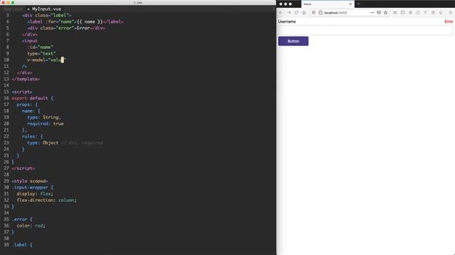[Vue.js 3 Crash Course] 2.5: Dynamic Validation смотреть онлайн