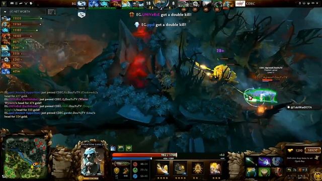 Universe $6,000,000 Echo Slam Dunk Dota 2 TI5 смотреть онлайн