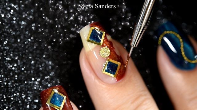 Magnetic Nail Art Tutorial/ Дизайн с магнитными гель-лаками "Кошачий глаз" смотреть онлайн