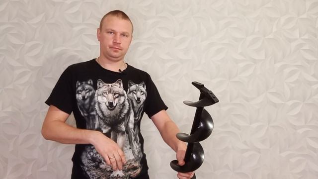 Не дорогой Зимний бур для шуруповерта. Обзор ,распаковка. От компании Инносфера. смотреть онлайн