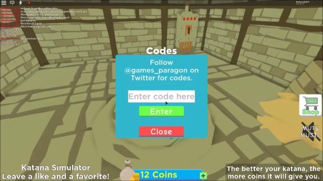 roblox katana simulator codes and gameplay смотреть онлайн
