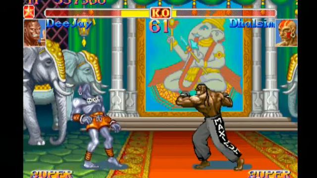 Hyper Street Fighter 2 Nerf AI (PS2) - Dee Jay (Super T/X) - Hardest - No Continues смотреть онлайн