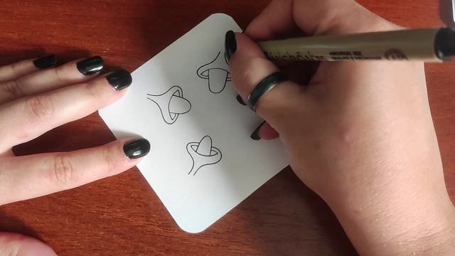 Зентангл Тангл Lumpi