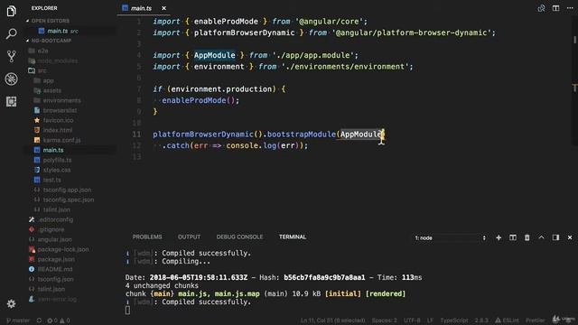 Learning Angular 7 from scratch - Part 1-3 - Project File Review смотреть онлайн