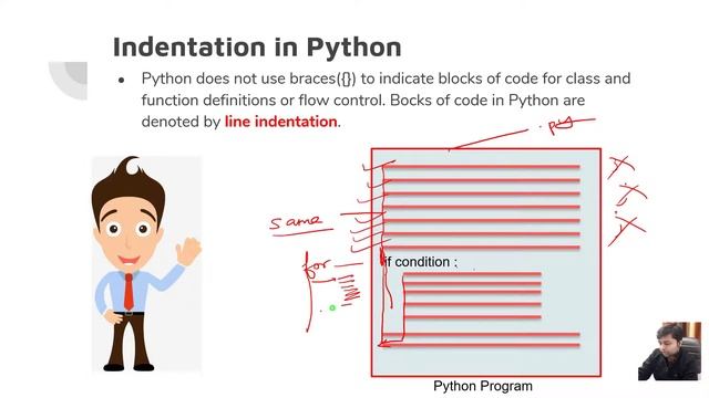 Indentation in Python | Python Indentation in Hindi | Python Tutorial #16 смотреть онлайн