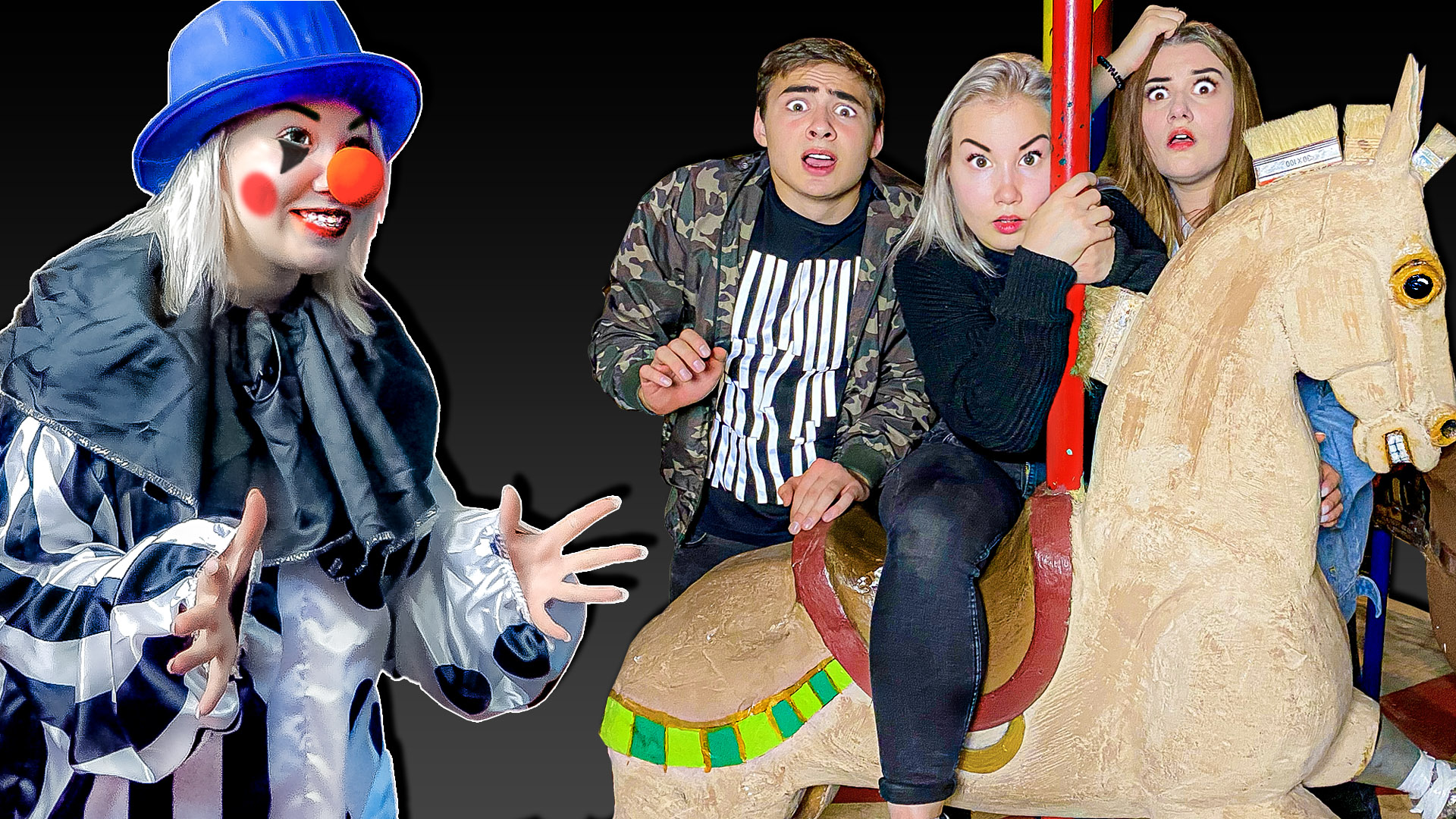 24 Часа В Заброшенном Цирке Челлендж Против Клоуна ! смотреть онлайн