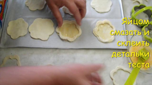 Просто, быстро и вкусно! Валованы с начинкой и кремом. смотреть онлайн