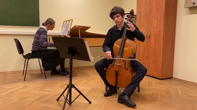 Carl Philipp Emanuel Bach - Concerto A-dur / 3 Allegro assai / Nikita Zasypkin (Cello) смотреть онлайн