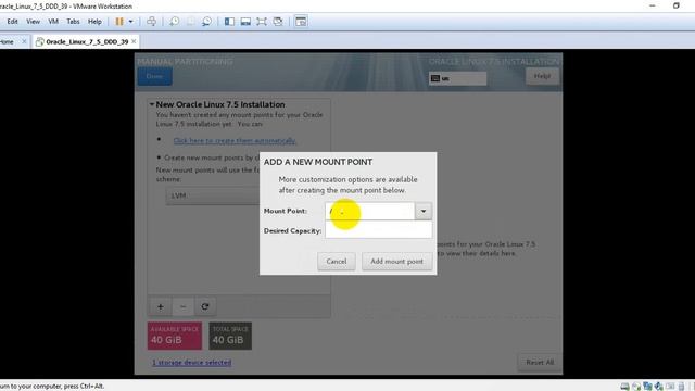 Oracle Linux Installation on Vmware Workstation смотреть онлайн