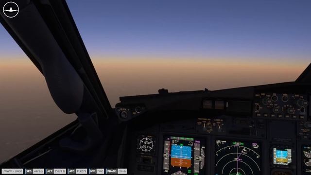 IVAO | Перелёт на Байконур (UAON) | PMDG 737-600 | UAON fly-in Event | FS2020 смотреть онлайн