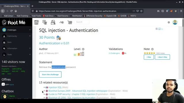 What is SQL Injection? With Practical video explanation. | Ethical hacking | 2021 | root-me [HINDI] смотреть онлайн