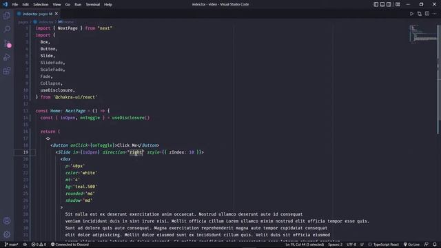 Usando transições com Chakra UI смотреть онлайн