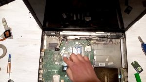 разборка и чистка dell n5040