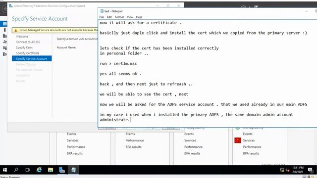 How to configure and add an additional ADFS server into the ADFS farm смотреть онлайн