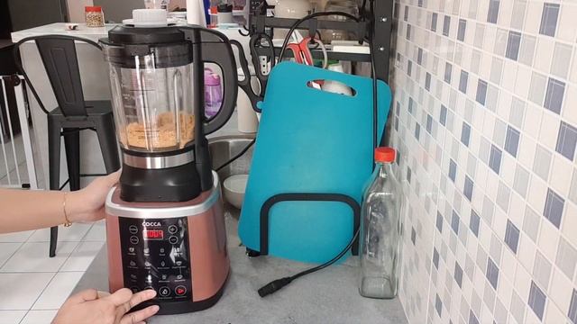 How to use multi-function wall breaker blender to cook creamy sweet peanut dessert (花生糊) смотреть онлайн