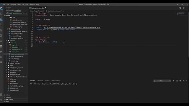 Part 2 | Robot Framework | Simple Web Automation Script using Browser Library смотреть онлайн