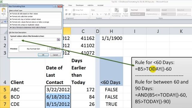 How to Use Conditional Formatting in Excel to Highlight Date Ranges смотреть онлайн