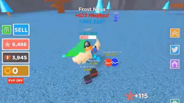 Продолжаем играть за ниндзя! Roblox ninja masters смотреть онлайн