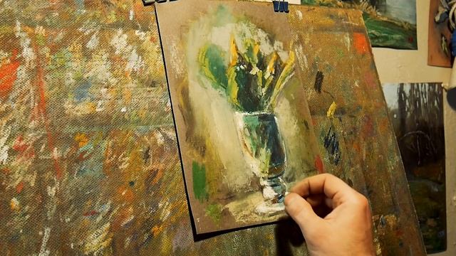 Большой рассказ о масляной пастели которой я работаю. Derwent и Van Gogh. часть1\5 смотреть онлайн