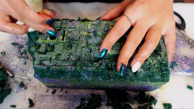 ASMR | Wet Floral Foam | Волшебные звуки мокрой флористической пены | ASMR HoneyGirl смотреть онлайн