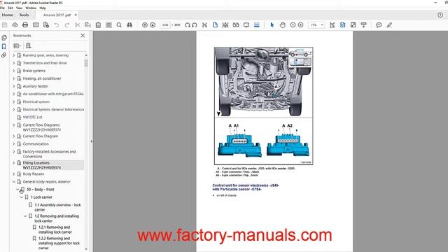 Volkswagen Amarok OEM Factory Repair Manual