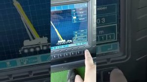 начало работы на Zoomlion ztc 1000  и выдвижение стрелы в автомат режиме