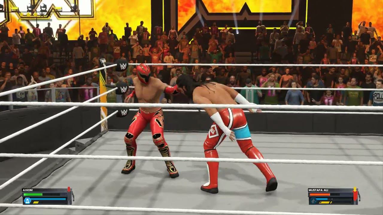 WWE2K23 Axiom Vs Mustafa Ali