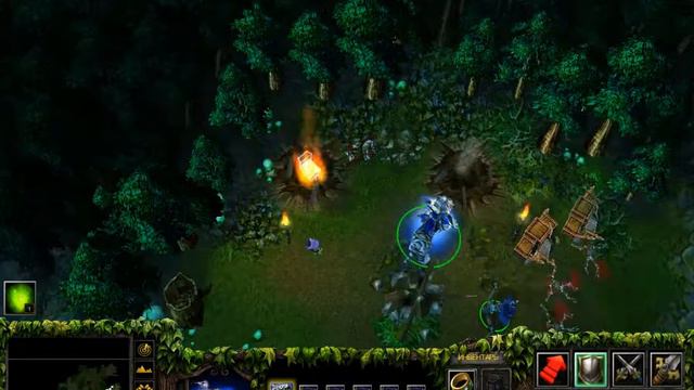 прохождение игры Warcraft III Компания за ночных эльфов глава 1 Враг у ворот смотреть онлайн