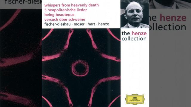 Henze: Whispers From Heavenly Death (1948) - 1. "Darest thou now, o soul" (Moderato) смотреть онлайн