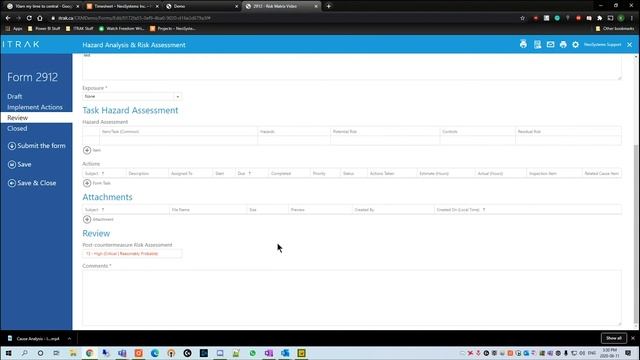 How-to: Fill out Risk Assessment & View Risk Matrix in Power BI смотреть онлайн
