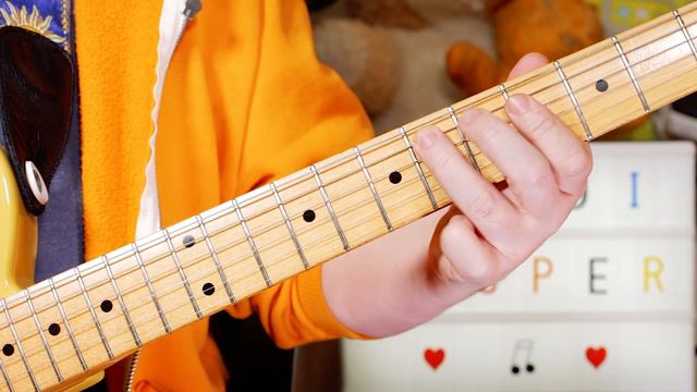 'Girls Just Wanna Have Fun' Cyndi Lauper Guitar Lesson смотреть онлайн