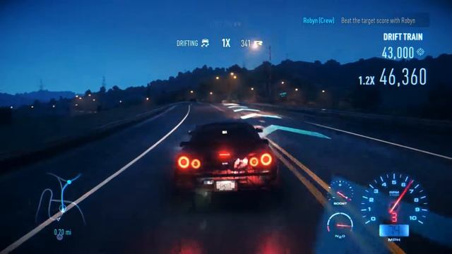 "BEAT THE TARGET SCORE WITH ROBYN (ALL FOR ONE)" Need For Speed 2015 #41 смотреть онлайн